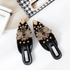 Customized New Women Flats Sandal Shoes Fashion Pink Flat Sandal
